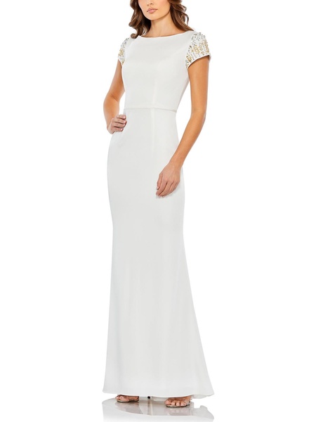 womens embellished special occasion evening dress