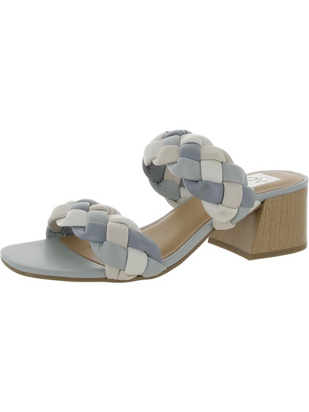 sully womens faux leather block heel