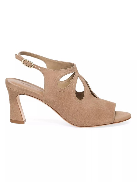 women's nili heels - medium in birch kid suede