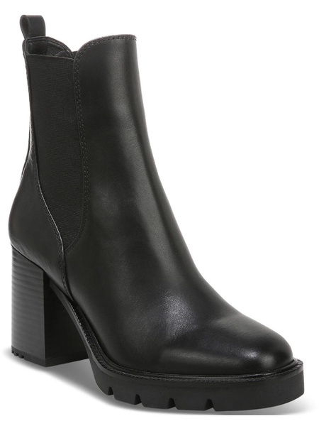 rollins womens mixed media ankle chelsea boots