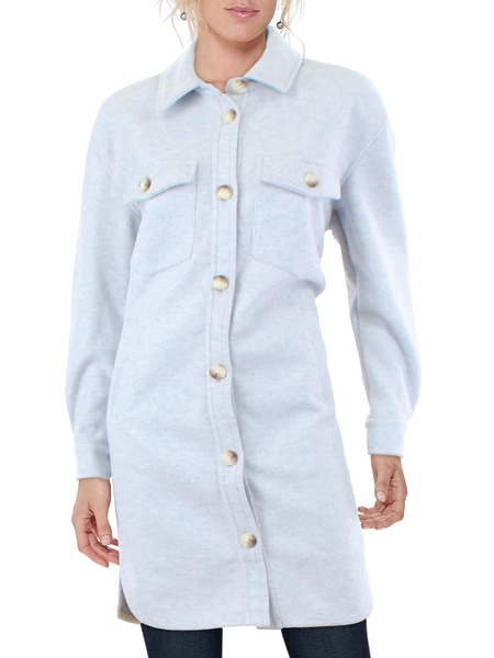 womens shacket long sleeves shirt jacket