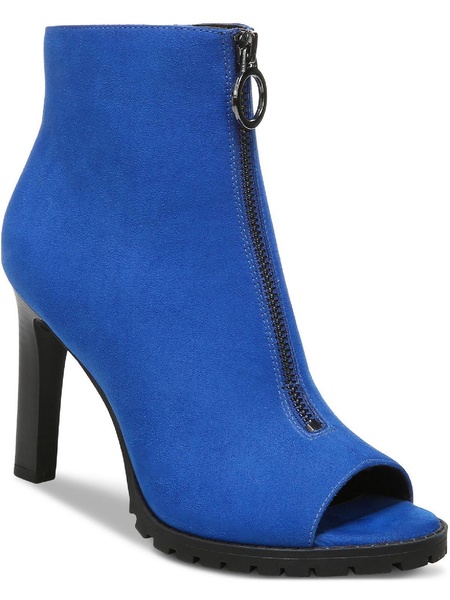 dillan  womens zipper peep toe shooties
