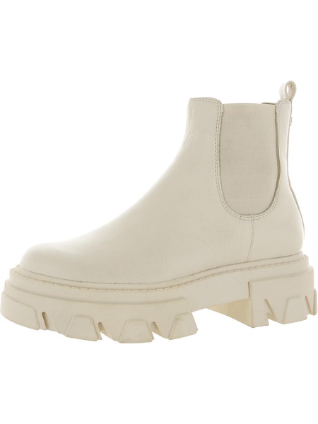 daelyn womens leather lug sole ankle boots