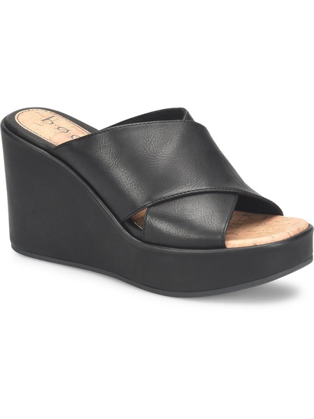 cici womens wrapped wedge casual wedge sandals
