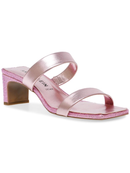 jaimie womens embellished slip-on mules