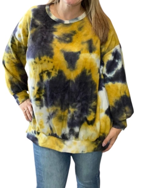heaven sweater in mustard