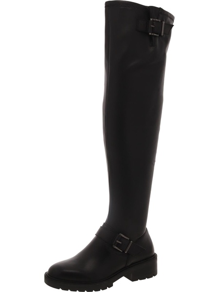 abrila womens faux leather tall over-the-knee boots