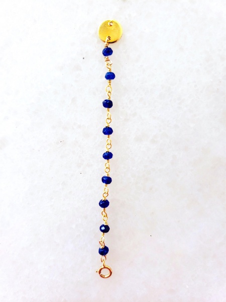 semi-precious bead necklace extender