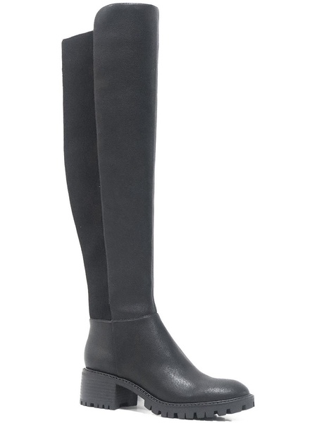 riva womens faux leather over-the-knee boots