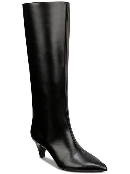 kaia womens faux leather tall knee-high boots