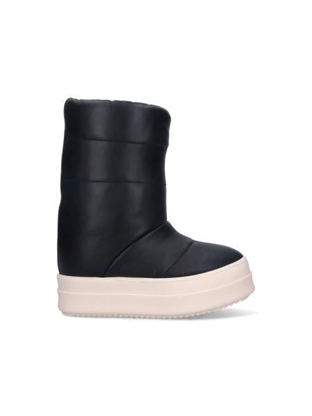 Rick Owens Women Puffer Sneak' Padded Boots