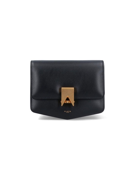 Le Papa Small leather crossbody bag