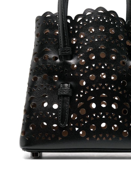 Mina 16 Vienne Wave leather tote bag