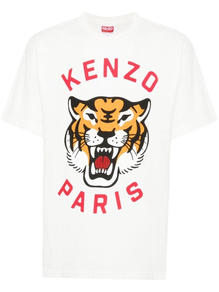 Kenzo Men Lucky Tiger Cotton T-Shirt