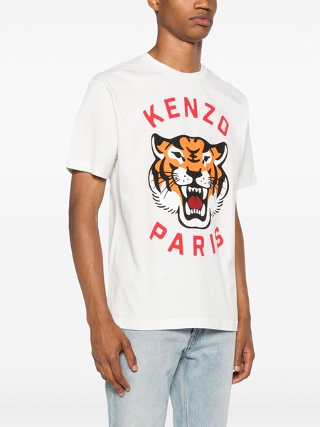 Kenzo Men Lucky Tiger Cotton T-Shirt
