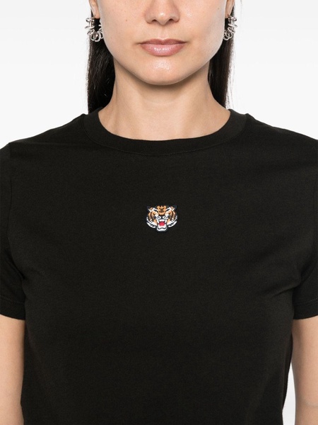 Kenzo Classic T-Shirt With `Lucky Tiger` Embroidery