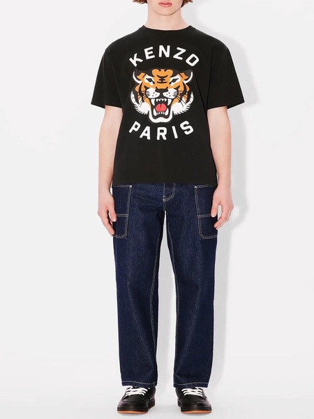 Kenzo Oversized Unisex T-Shirt `Lucky Tiger`