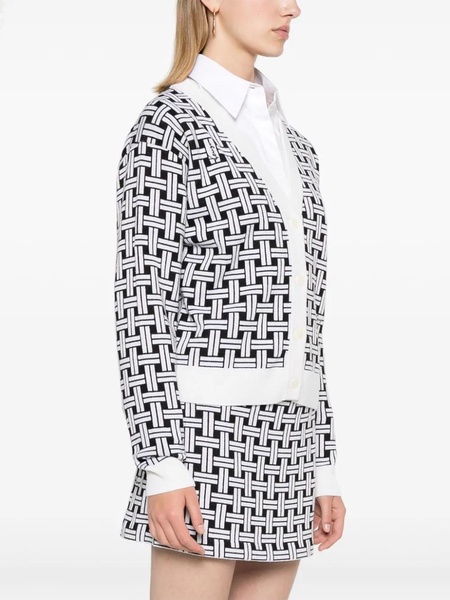 Kenzo Cardigan With Jacquard Pattern