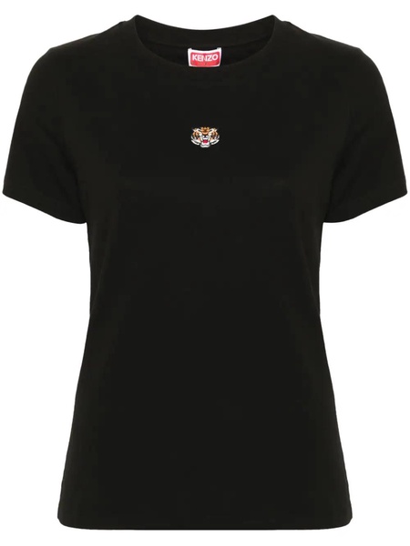 Kenzo Classic T-Shirt With `Lucky Tiger` Embroidery
