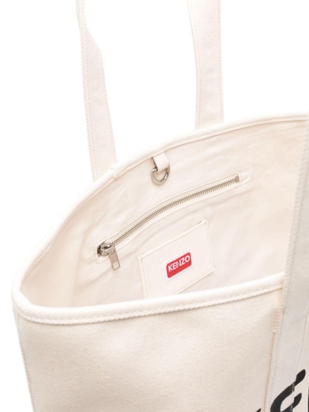 Kenzo Large ` Utility` Canvas Tote Bag