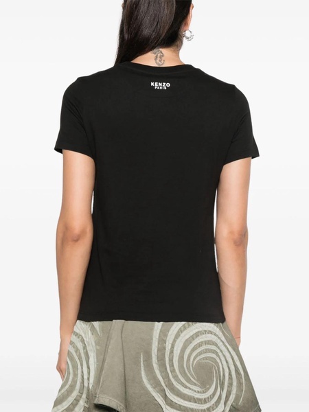 Kenzo Classic T-Shirt With `Lucky Tiger` Embroidery
