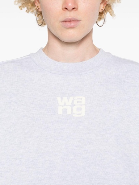 Alexander Wang Sweatshirt With Embossed Logo