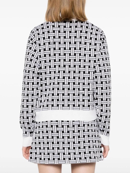 Kenzo Cardigan With Jacquard Pattern