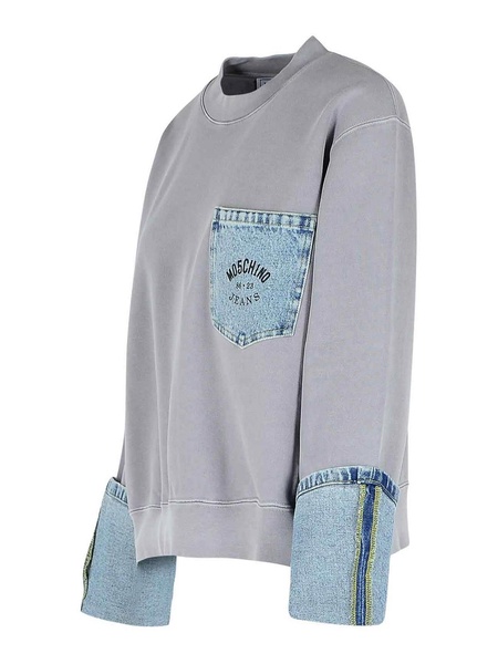 Gray Cotton Sweatshirt