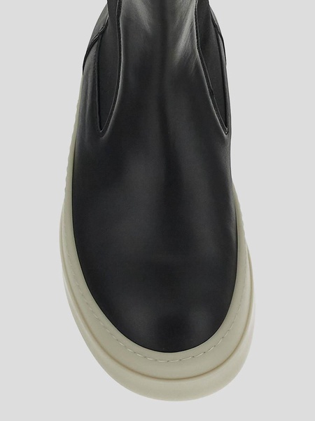 Rick owens boot in leather