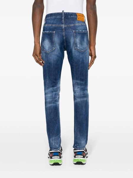Mustache Effect Jeans