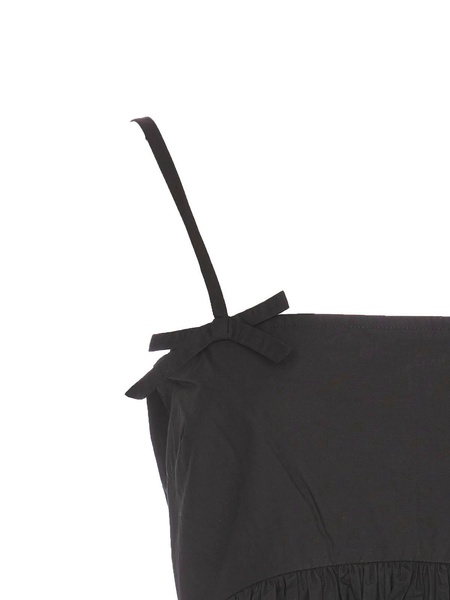 Cotton Poplin Strap Dress