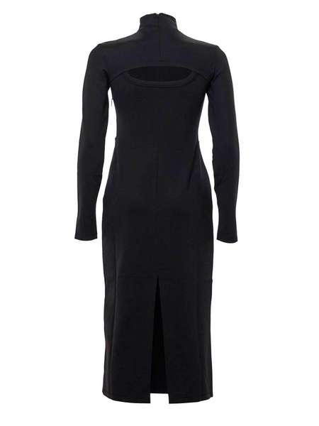 Cut out dress in black