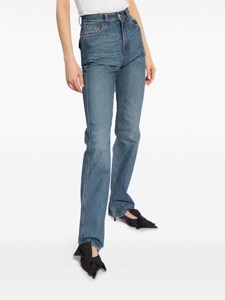 Straight leg jeans