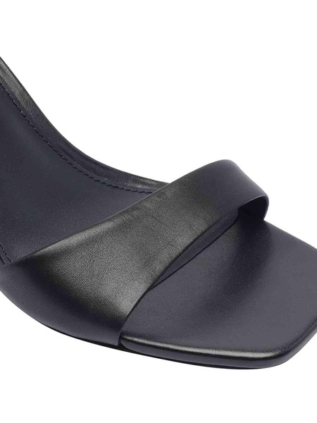 Black Jaida Pump Sandals