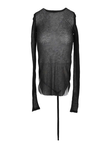Cropped Long Sleeve Top Light Cotton