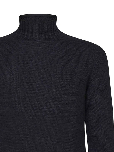 Turtleneck In Virgin Wool And Cashmere Blend