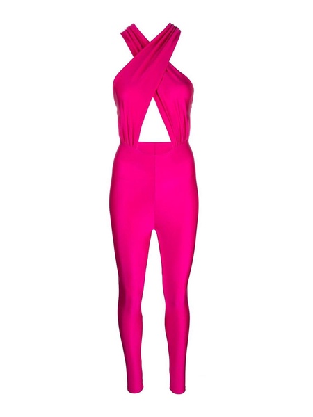 Halter neck jumpsuit