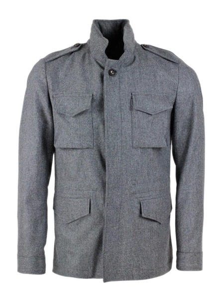 Wool field jacket