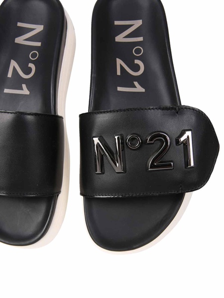 Logo sandals