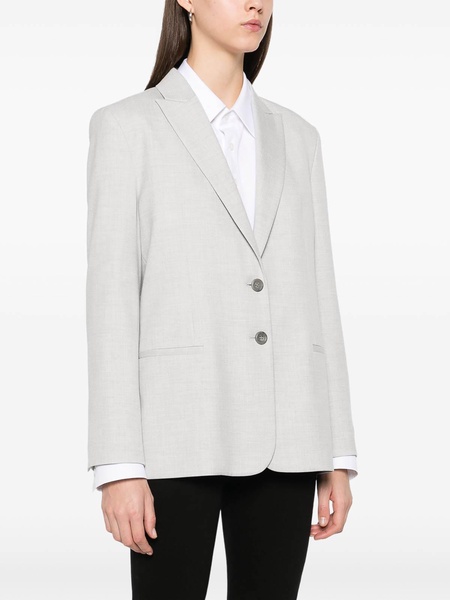 Melange Flannel Blazer