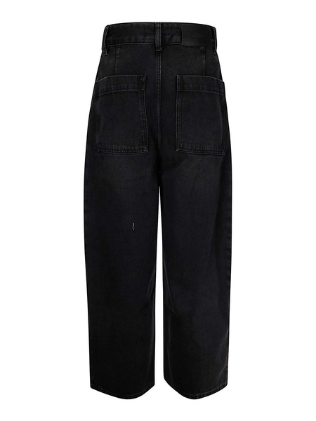 Denim - Wide Crop Pant