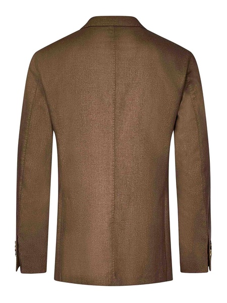 Wool Blend Unlined Single-Breasted Blazer