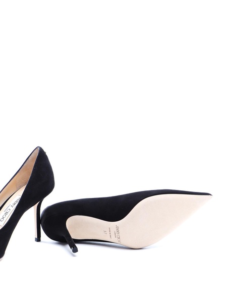 Love 85 black suede pumps