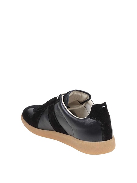 Maison Margiela Suede And Leather Sneakers