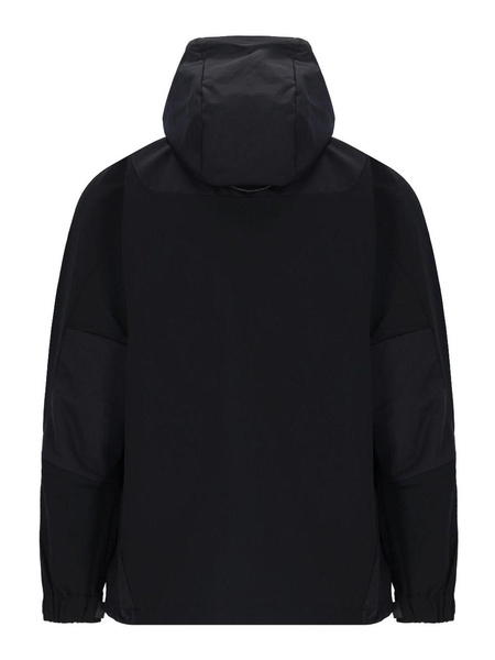 Hooding technical jacket
