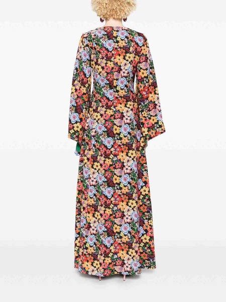 Floral-Print Maxi Dress