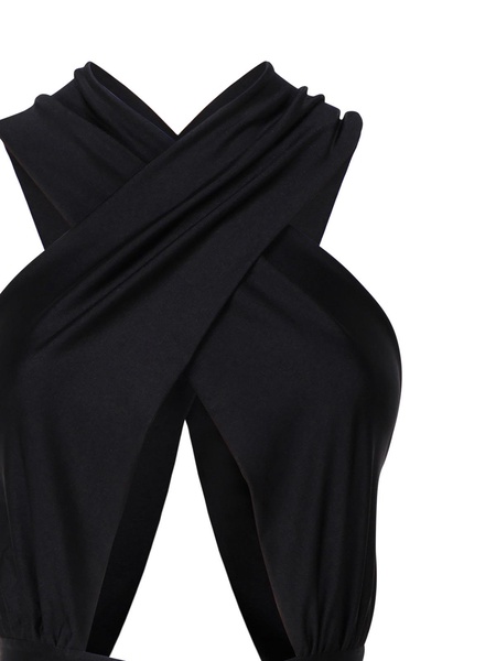 One-Piece Jumpsuit With Banded Top