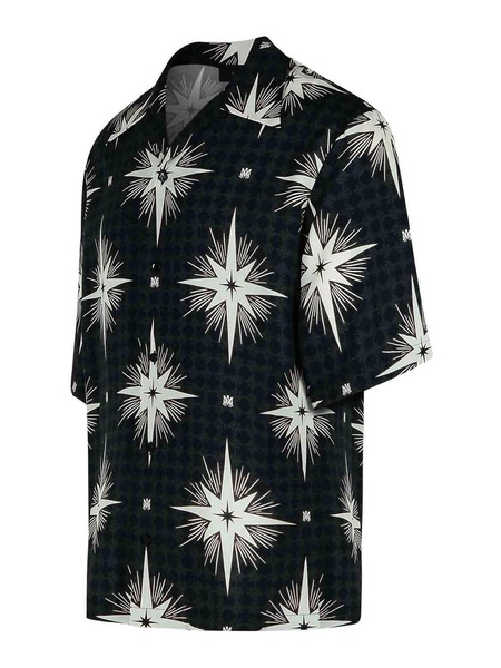 Starbus Black Viscose Shirt
