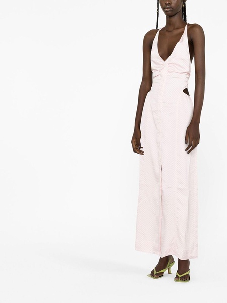 Halterneck long dress