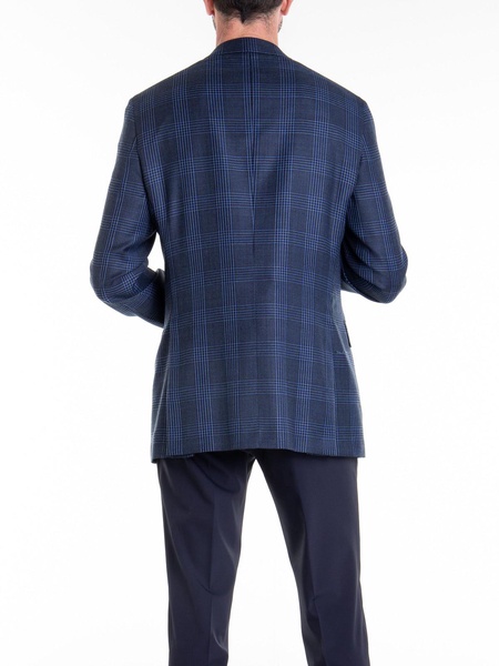 Blue wool jacket
